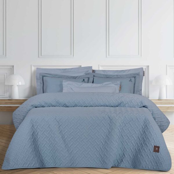 GREENWICH POLO CLUB ΚΟΥΒΕΡΛΙ ΥΠΕΡΔΙΠΛΟ 3408 ΣΙΕΛ shopinhome shopinhome