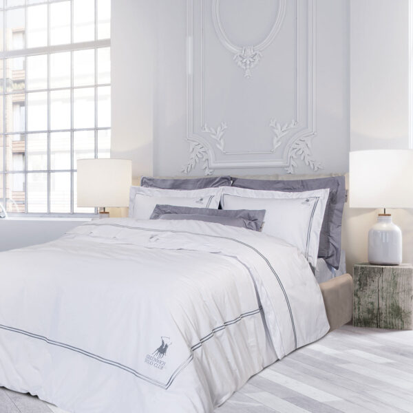GREENWICH POLO CLUB ΠΑΠΛΩΜΑΤΟΘΗΚΗ ΣΕΤ ΥΠΕΡΔΙΠΛH 2127 ΛΕΥΚΟ shopinhome shopinhome