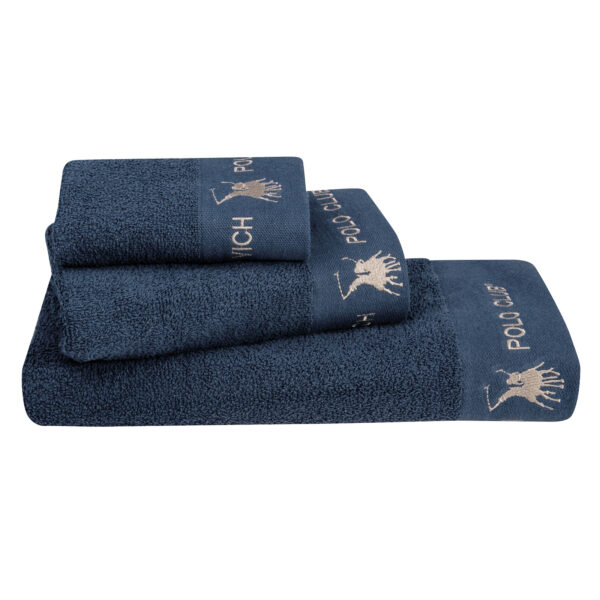 GREENWICH POLO CLUB ΣΕΤ ΠΕΤΣΕΤΕΣ 3 ΤΕΜΑΧΙΩΝ 2666 ΜΠΛΕ shopinhome shopinhome