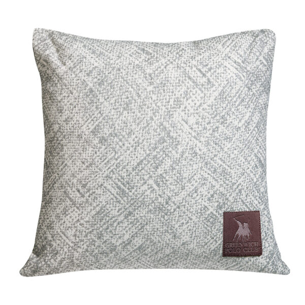 GREENWICH POLO CLUB ΔΙΑΚΟΣΜΗΤΙΚΟ ΜΑΞΙΛΑΡΙ 42X42 2781 ΓΚΡΙ, ΕΚΡΟΥ shopinhome shopinhome