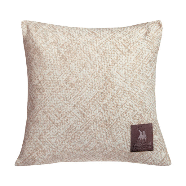 GREENWICH POLO CLUB ΔΙΑΚΟΣΜΗΤΙΚΟ ΜΑΞΙΛΑΡΙ 42X42 2782 ΕΚΡΟΥ, ΜΠΕΖ shopinhome shopinhome