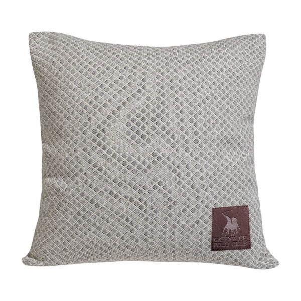 GREENWICH POLO CLUB ΔΙΑΚΟΣΜΗΤΙΚΟ ΜΑΞΙΛΑΡΙ 42X42 2790 ΓΚΡΙ shopinhome shopinhome