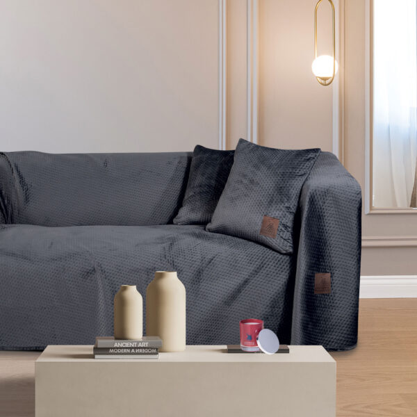 GREENWICH POLO CLUB ΜΑΞΙΛΑΡΙ ΦΙΓΟΥΡΑΣ 42Χ42 2798 ΣΚΟΥΡΟ ΓΚΡΙ shopinhome shopinhome