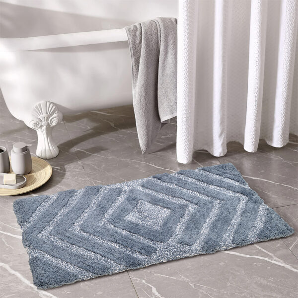 LINO ΠΑΤΑΚΙ ΜΠΑΝΙΟΥ VENGO BLUE  50X80 shopinhome shopinhome