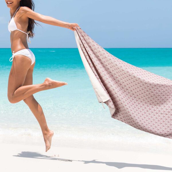 GREENWICH POLO CLUB ΠΕΤΣΕΤΑ-ΠΑΡΕΟ 80Χ180 3666 ΕΚΡΟΥ, ΡΟΔΑΚΙΝΙ shopinhome shopinhome