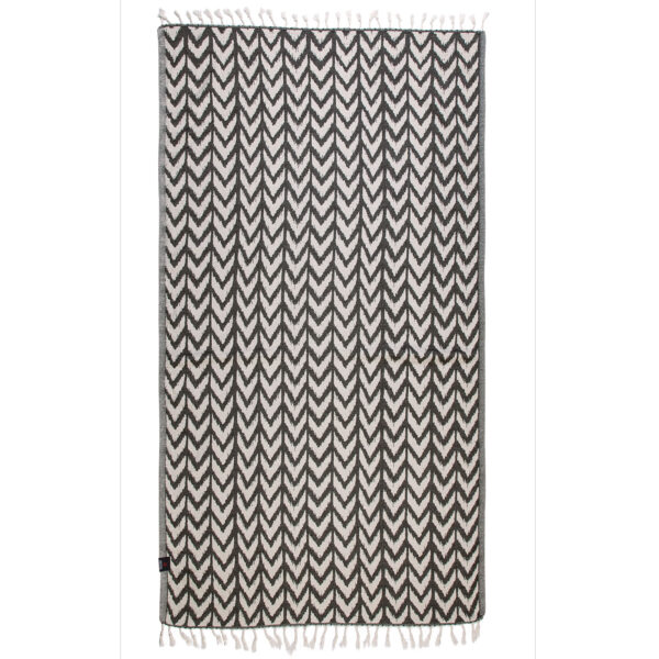 GREENWICH POLO CLUB ΠΕΤΣΕΤΑ-ΠΑΡΕΟ 80Χ180 3684 ΙΒΟΥΑΡ, ΜΑΥΡΟ shopinhome shopinhome