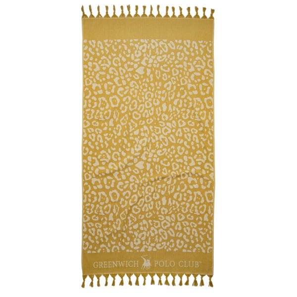 GREENWICH POLO CLUB ΠΕΤΣΕΤΑ-ΠΑΡΕΟ 90Χ170 3793 ΧΡΥΣΟ, ΩΧΡΑ shopinhome shopinhome