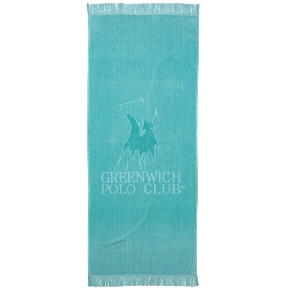 GREENWICH POLO CLUB ΠΕΤΣΕΤΑ ΘΑΛΑΣΣΗΣ 90Χ190 3733 ΤΥΡΚΟΥΑΖ shopinhome shopinhome