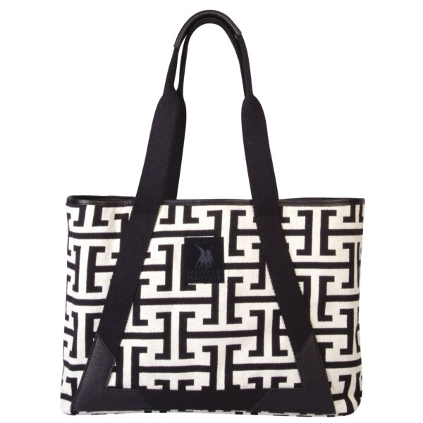 GREENWICH POLO CLUB ΤΣΑΝΤΑ ΘΑΛΑΣΣΗΣ 35Χ42Χ12 3838 ΕΚΡΟΥ, ΜΑΥΡΟ shopinhome shopinhome