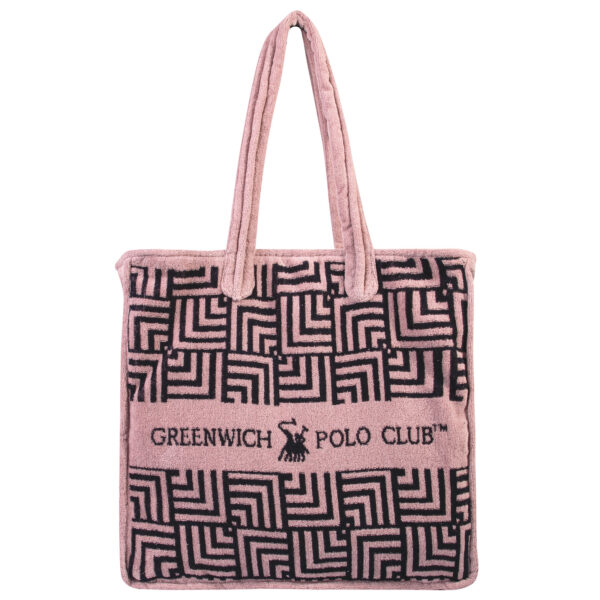 GREENWICH POLO CLUB ΤΣΑΝΤΑ ΘΑΛΑΣΣΗΣ 42Χ45 3730 NUDE, ΜΑΥΡΟ shopinhome shopinhome