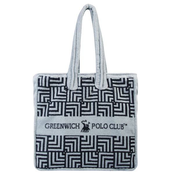 GREENWICH POLO CLUB ΤΣΑΝΤΑ ΘΑΛΑΣΣΗΣ 42Χ45 3731 ΓΚΡΙ, ΜΑΥΡΟ shopinhome shopinhome
