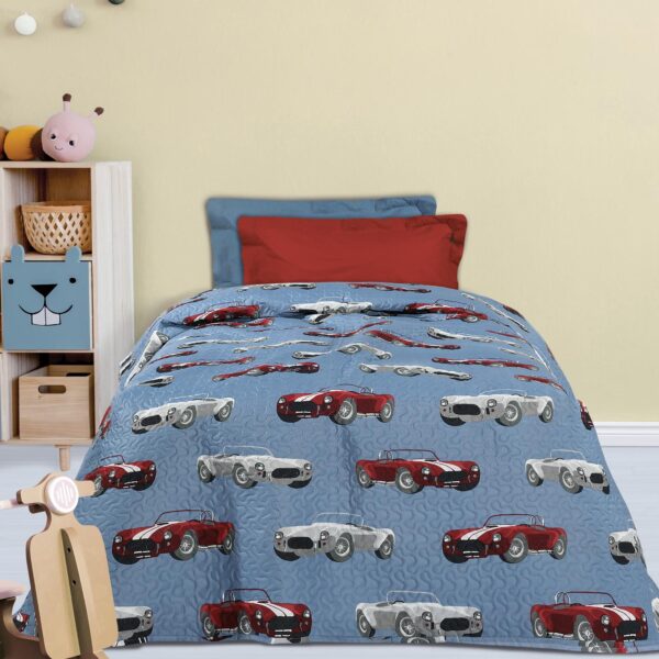 DAS KIDS ΚΟΥΒΕΡΛΙ ΜΟΝΟ 4855 ΓΚΡΙ, ΚΟΚΚΙΝΟ, ΜΠΛΕ shopinhome shopinhome