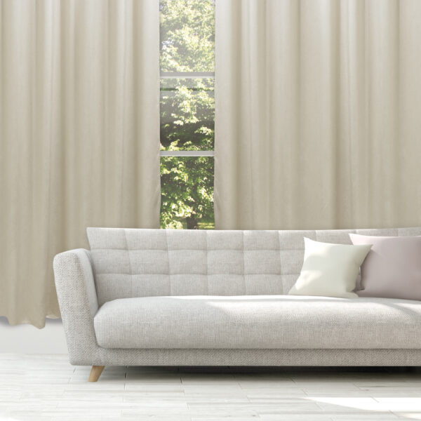 DAS HOME ΚΟΥΡΤΙΝΑ ΜΕ ΚΡΙΚΟΥΣ 140Χ270 2246 ΙΒΟΥΑΡ shopinhome shopinhome