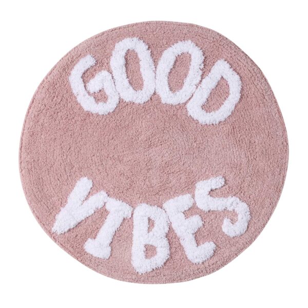 DAS HOME ΤΑΠΕΤΟ Φ.60 0681 ΛΕΥΚΟ, ΡΟΖ shopinhome shopinhome