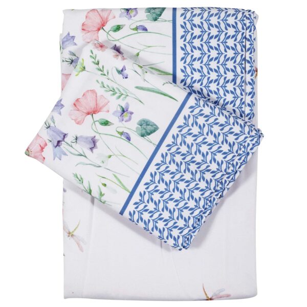 DAS HOME 0597 RUNNER 40Χ150 ΛΕΥΚΟ, ΜΠΛΕ, ΡΟΖ shopinhome shopinhome