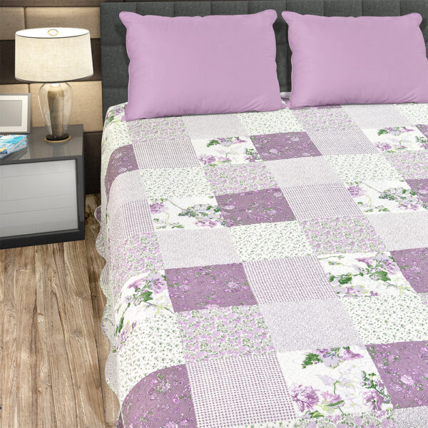 LINO ΚΟΥΒΕΡΛΙ ZIELEN WHITE 220X240 shopinhome shopinhome