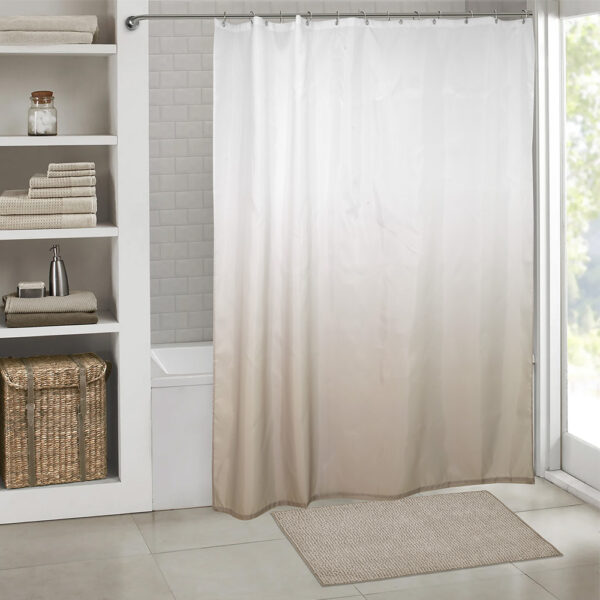 LINO ΚΟΥΡΤΙΝΑ ΜΠΑΝΙΟΥ NOMBRE MOCCA 180X200 shopinhome shopinhome