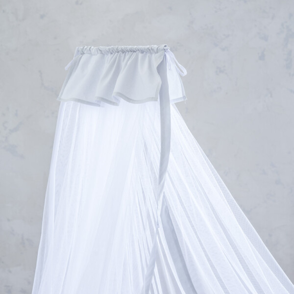 Nima Bebe Κουνουπιέρα – Nappy Light Gray Γκρι shopinhome shopinhome