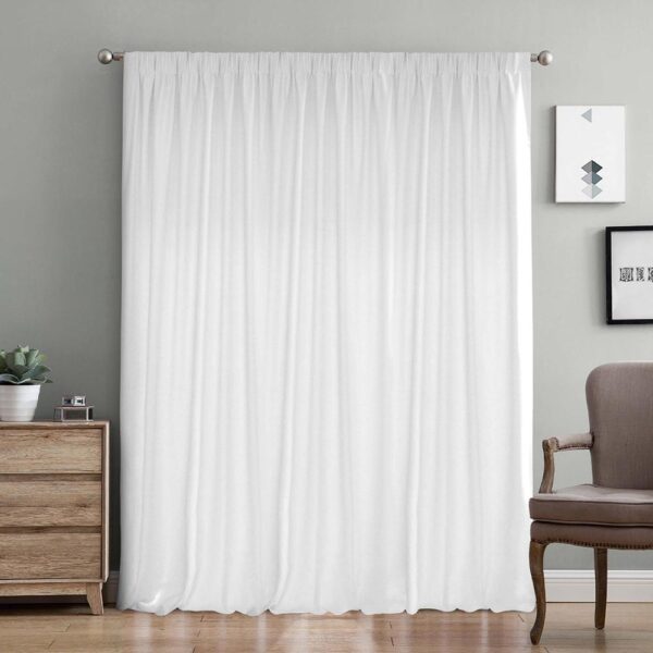 LINO ΚΟΥΡΤΙΝΑ SAMOS ΜΕ ΤΡΕΣΑ C90901 WHITE 300Χ275 shopinhome shopinhome