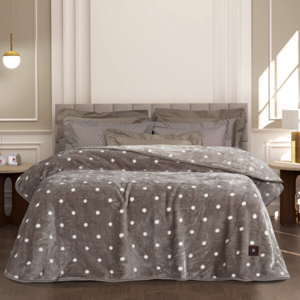 GREENWICH POLO CLUB ΚΟΥΒΕΡΤΑ VELOUR ΥΠΕΡΔΙΠΛH 3437 ΣΠΑΓΓΙ shopinhome shopinhome