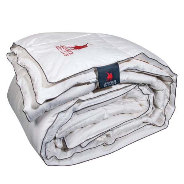 GREENWICH POLO CLUB ΠΑΠΛΩΜΑ 95% ΠΟΥΠΟΥΛΟ 160Χ240 2316 ΛΕΥΚΟ shopinhome shopinhome