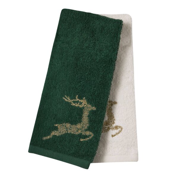 DAS HOME CHRISTMAS ΠΟΤΗΡΟΠΑΝΑ ΣΕΤ 2ΤΜΧ 40X60 0701 ΙΒΟΥΑΡ, ΠΡΑΣΙΝΟ shopinhome shopinhome