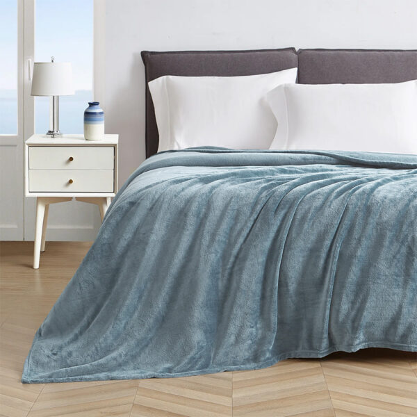 LINO ΚΟΥΒΕΡΤΑ ΒΕΛΟΥΤΕ PELLO BLUE 220X240 shopinhome shopinhome