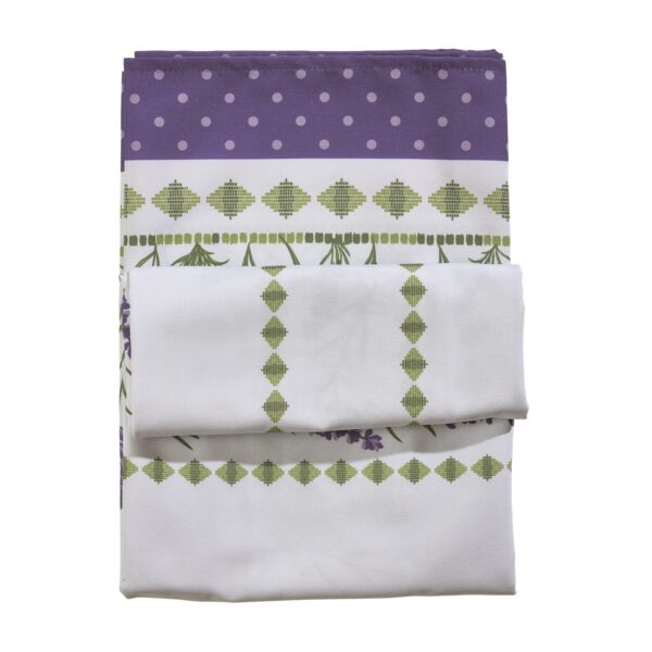 DAS HOME ΤΡΑΠΕΖΟΜΑΝΤΗΛΟ 140Χ180 0722 ΛΕΥΚΟ, ΜΩΒ, ΠΡΑΣΙΝΟ shopinhome shopinhome