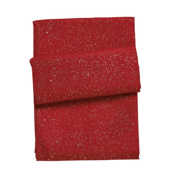 DAS HOME CHRISTMAS ΤΡΑΠΕΖΟΜΑΝΤΗΛΟ 140Χ180 0716 ΚΟΚΚΙΝΟ, ΧΡΥΣΟ shopinhome shopinhome