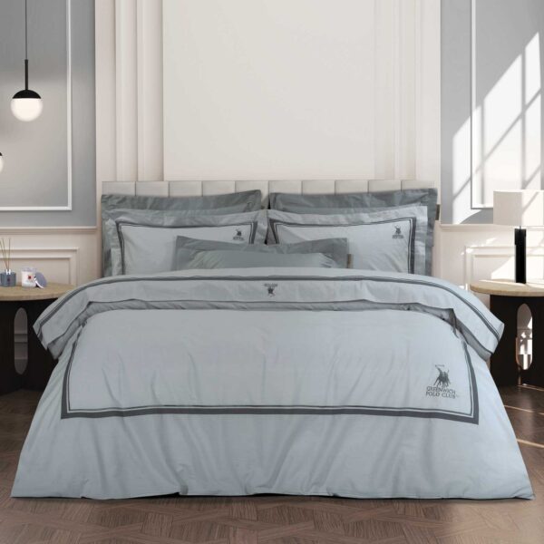 GREENWICH POLO CLUB ΠΑΠΛΩΜΑΤΟΘΗΚΗ ΣΕΤ ΥΠΕΡΔΙΠΛH 2175 ΓΚΡΙ shopinhome shopinhome