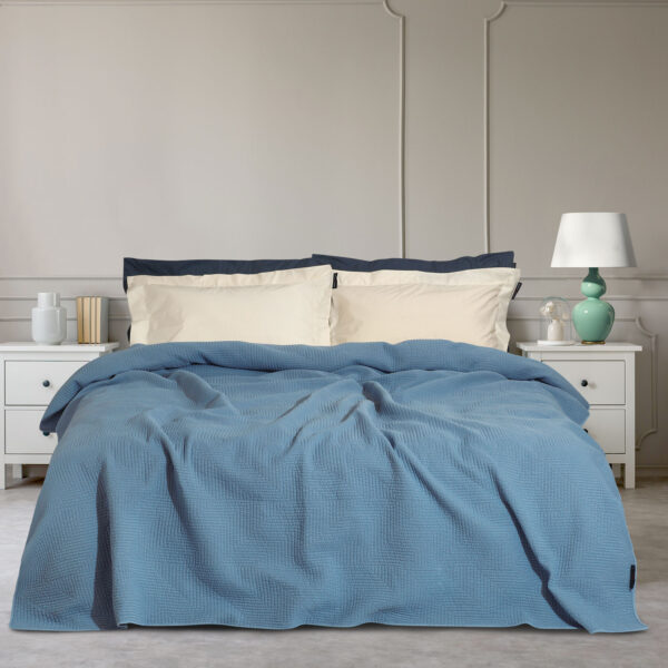 GREENWICH POLO CLUB ΚΟΥΒΕΡΛΙ ΥΠΕΡΔΙΠΛΟ 2034 ΜΠΛΕ shopinhome shopinhome