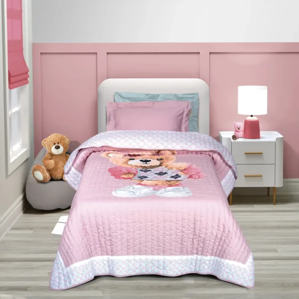 GREENWICH POLO CLUB ΚΟΥΒΕΡΛΙ MONO 8843 ΜΠΕΖ, ΡΟΖ shopinhome shopinhome