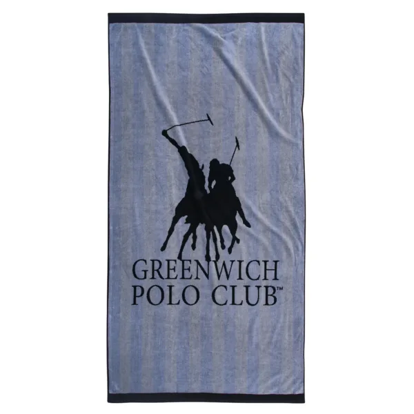GREENWICH POLO CLUB ΠΕΤΣΕΤΑ ΘΑΛΑΣΣΗΣ 90Χ180 3856 ΓΚΡΙ shopinhome shopinhome