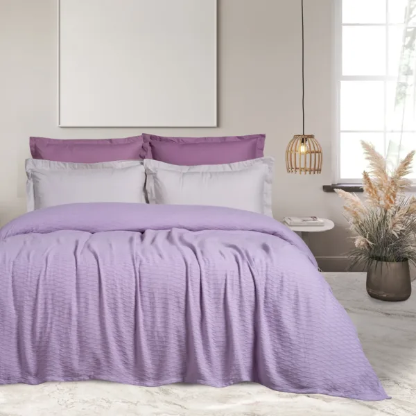 DAS HOME ΚΟΥΒΕΡΤΑ 220X240 0490 ΛΙΛΑ shopinhome shopinhome