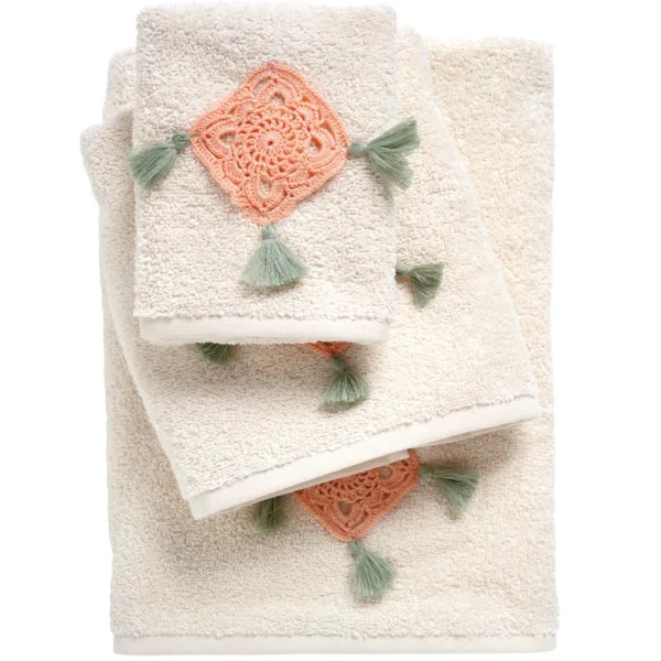 DAS HOME ΣΕΤ ΠΕΤΣΕΤΕΣ 3ΤΕΜΑΧΙΩΝ DAILY 0730 ΕΚΡΟΥ shopinhome shopinhome