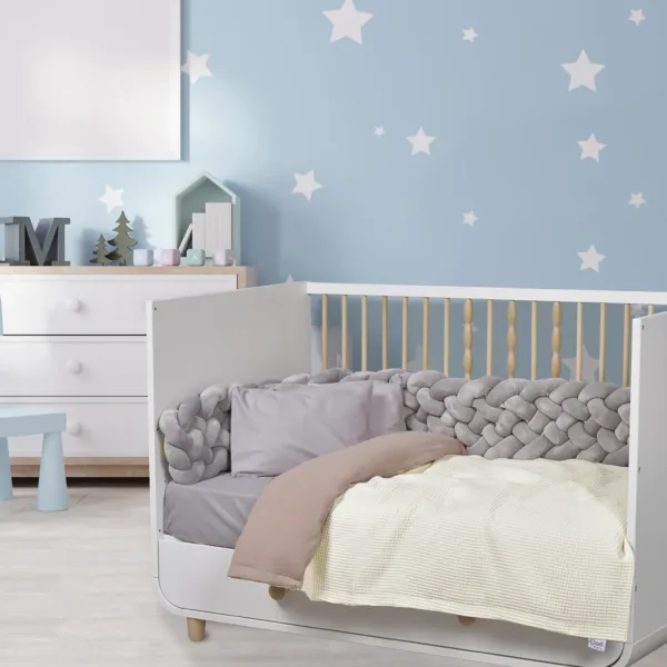 DAS BABY ΚΟΥΒΕΡΤΑ 110X150 RELAX 4881 ΙΒΟΥΑΡ, ΣΠΑΓΓΙ shopinhome shopinhome