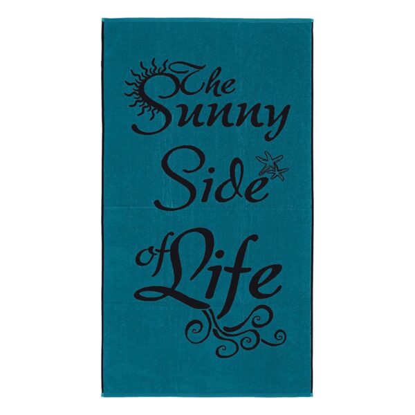 LINO ΠΕΤΣΕΤΑ ΘΑΛΑΣΣΗΣ SUNNY LIFE BLACK-PETROL 86X160 shopinhome shopinhome