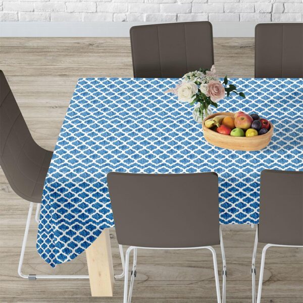 LINO ΤΡΑΠΕΖΟΜΑΝΤΗΛΟ CELL 601 BLUE 140X140 shopinhome shopinhome