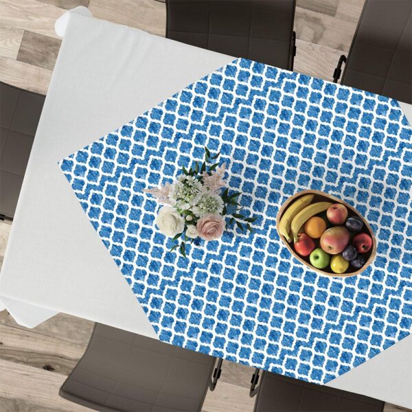 LINO ΚΑΡΕ CELL 601 BLUE 90Χ90 shopinhome shopinhome