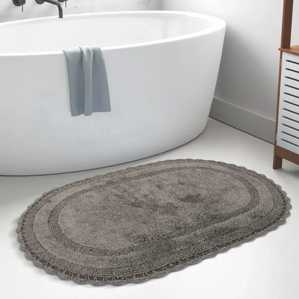 LINO ΠΑΤΑΚΙ ΜΠΑΝΙΟΥ LIBATA GREY 50X80 shopinhome shopinhome