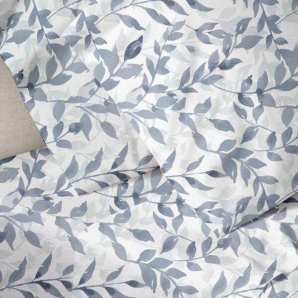 Παπλωματοθήκη Menta Εμπριμέ 050 Blue Μονή (170×250) shopinhome shopinhome