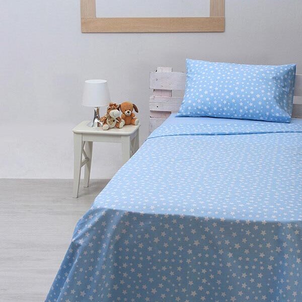 Παπλωματοθήκη Cotton Feelings 22 Blue Μονή (170×250) shopinhome shopinhome