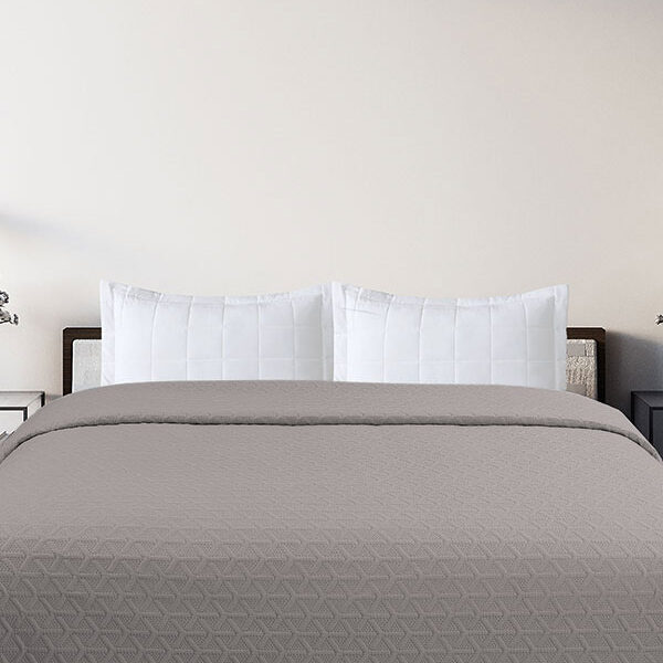 Κουβερλί Solar Light Grey King Size (240×250) shopinhome shopinhome