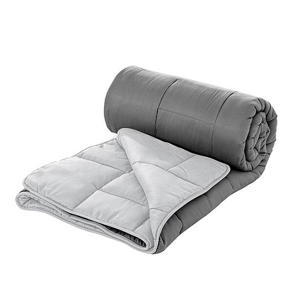 Κουβερλί-Πάπλωμα Micro Grey Μονό (160×220) shopinhome shopinhome