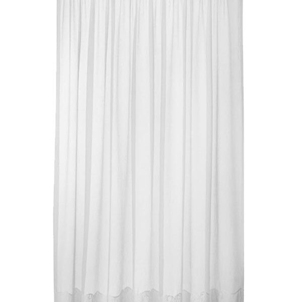 Κουρτίνα γάζα White 300×280 shopinhome shopinhome
