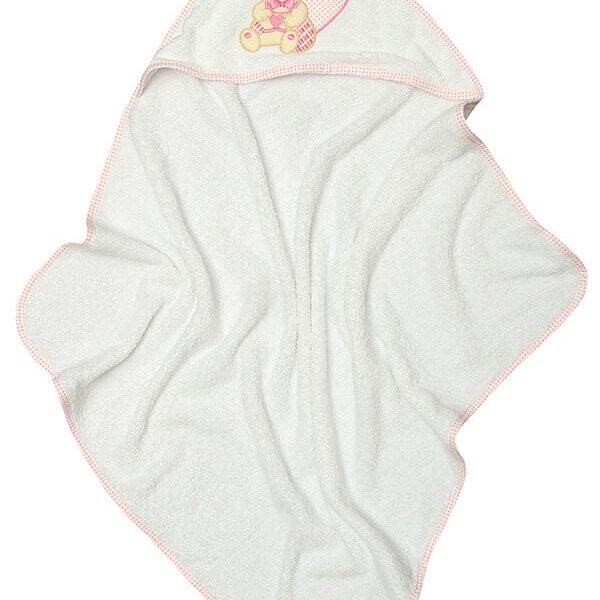 Κάπα κεντητή Heart Pink 75×75 shopinhome shopinhome