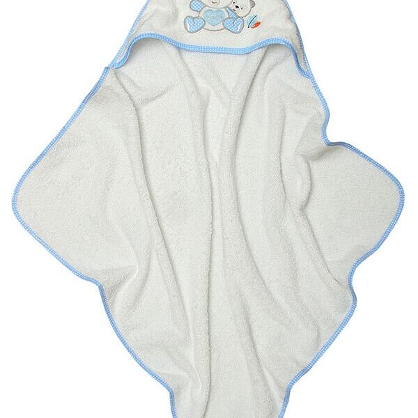 Κάπα κεντητή Panda Blue 75×75 shopinhome shopinhome