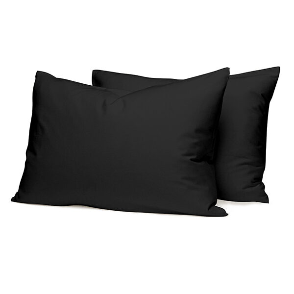 Μαξιλαροθήκες Cotton Feelings 111 Black 50×70 shopinhome shopinhome
