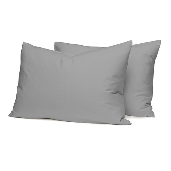 Μαξιλαροθήκες Cotton Feelings 107 Dark Grey 50×70 shopinhome shopinhome
