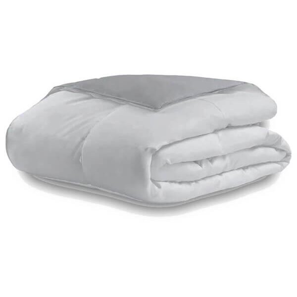 Πάπλωμα Micro Grey Μονό (160×220) shopinhome shopinhome